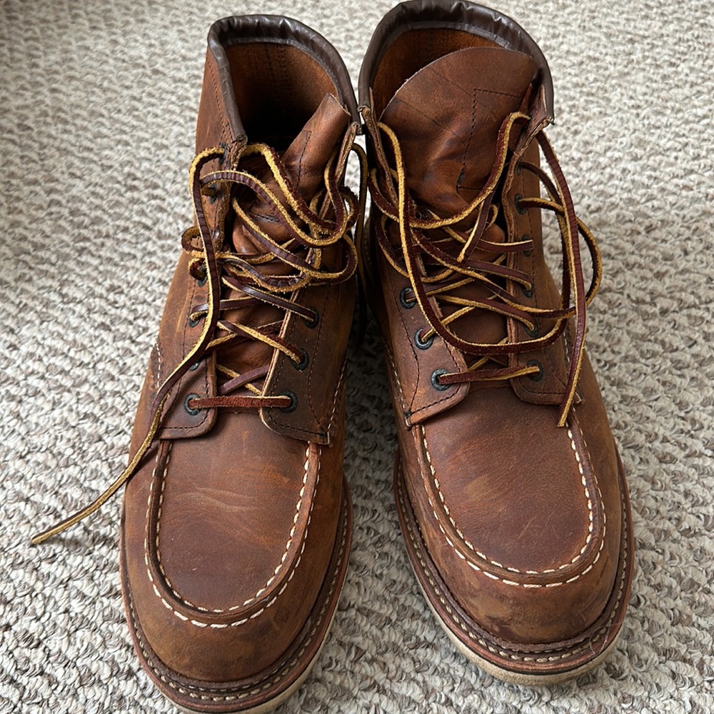 Red Wing Boots 6'' Copper Men’s 11